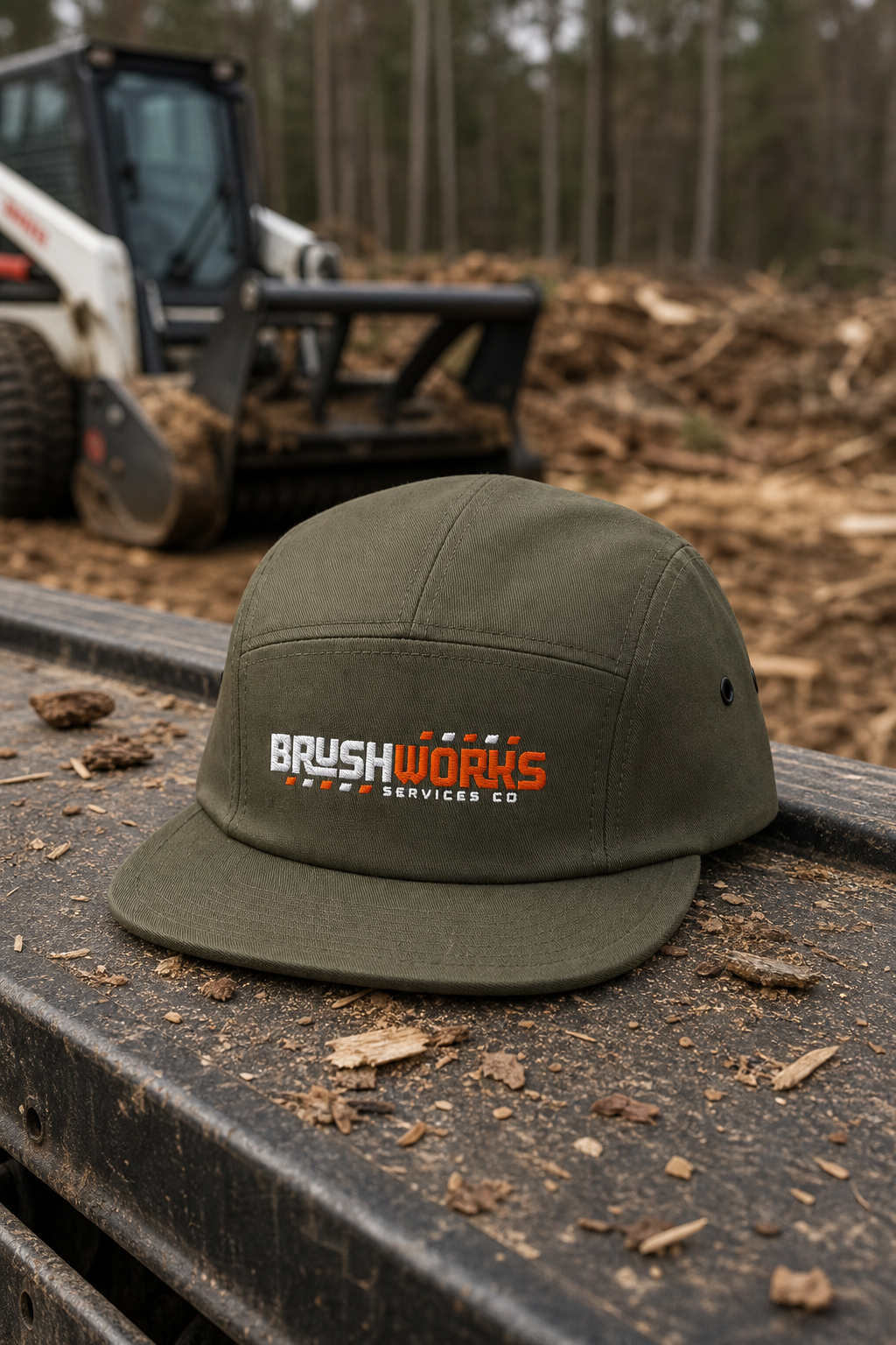 BUBO_REF_APPROVED_2026-05-27 | brushworks-five-panel-cap | Brushworks Low-Pro Five Panel Hat