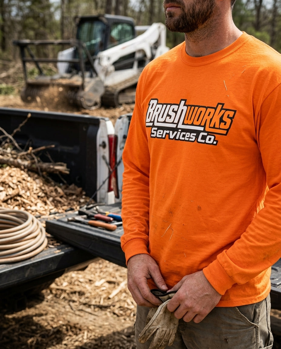 BUBO_WORN_LIFESTYLE_2026-06-05 | brushworks-long-sleeve-tee | Brushworks Long Sleeve Work Tee