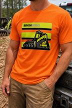 BUBO_REF_APPROVED_2026-05-27 | brushworks-operator-orange-unisex-t-shirt | brushworks operator orange unisex t shirt