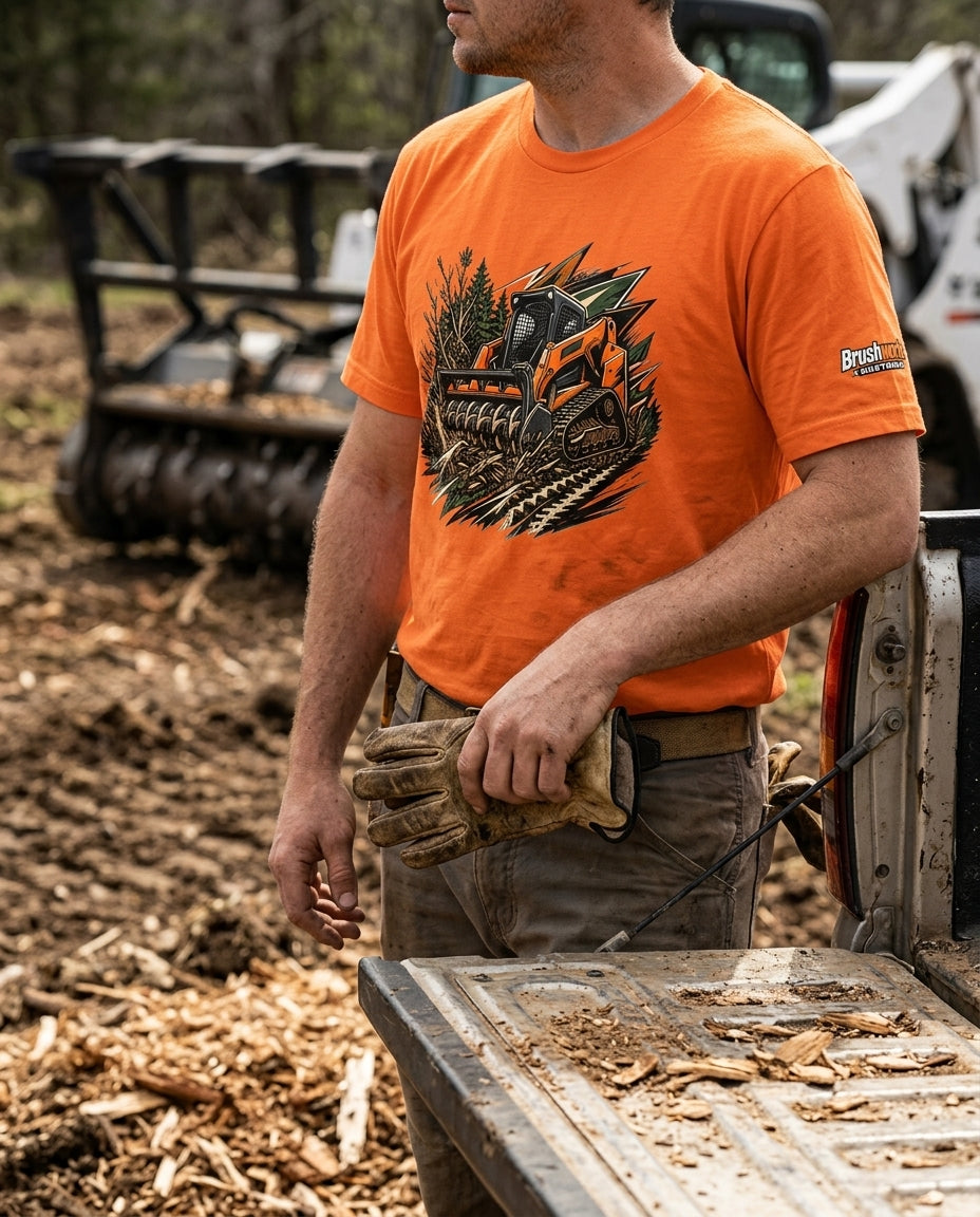 BUBO_WORN_LIFESTYLE_2026-06-05 | brushworks-operator-series-ctl-orange | Brushworks Operator Series Tee — CTL Orange