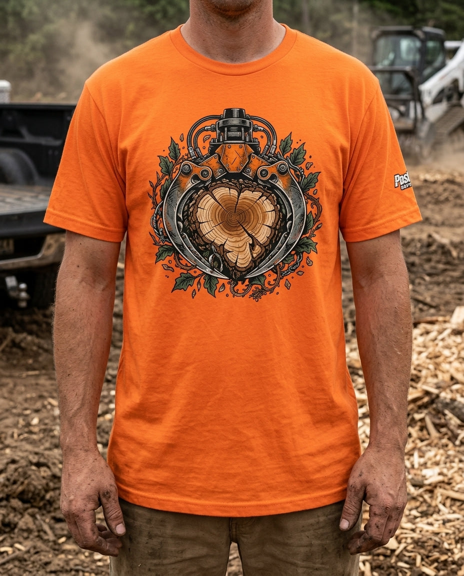 BUBO_WORN_LIFESTYLE_2026-06-05 | brushworks-operator-series-grapple-orange | Brushworks Operator Series Tee — Grapple Orange