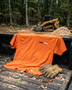BUBO_STANDARD_ORANGE_NO_HEAD_FIX_2026-06-05 | brushworks-operator-series-standard-orange | Brushworks Operator Series Tee — Standard Orange